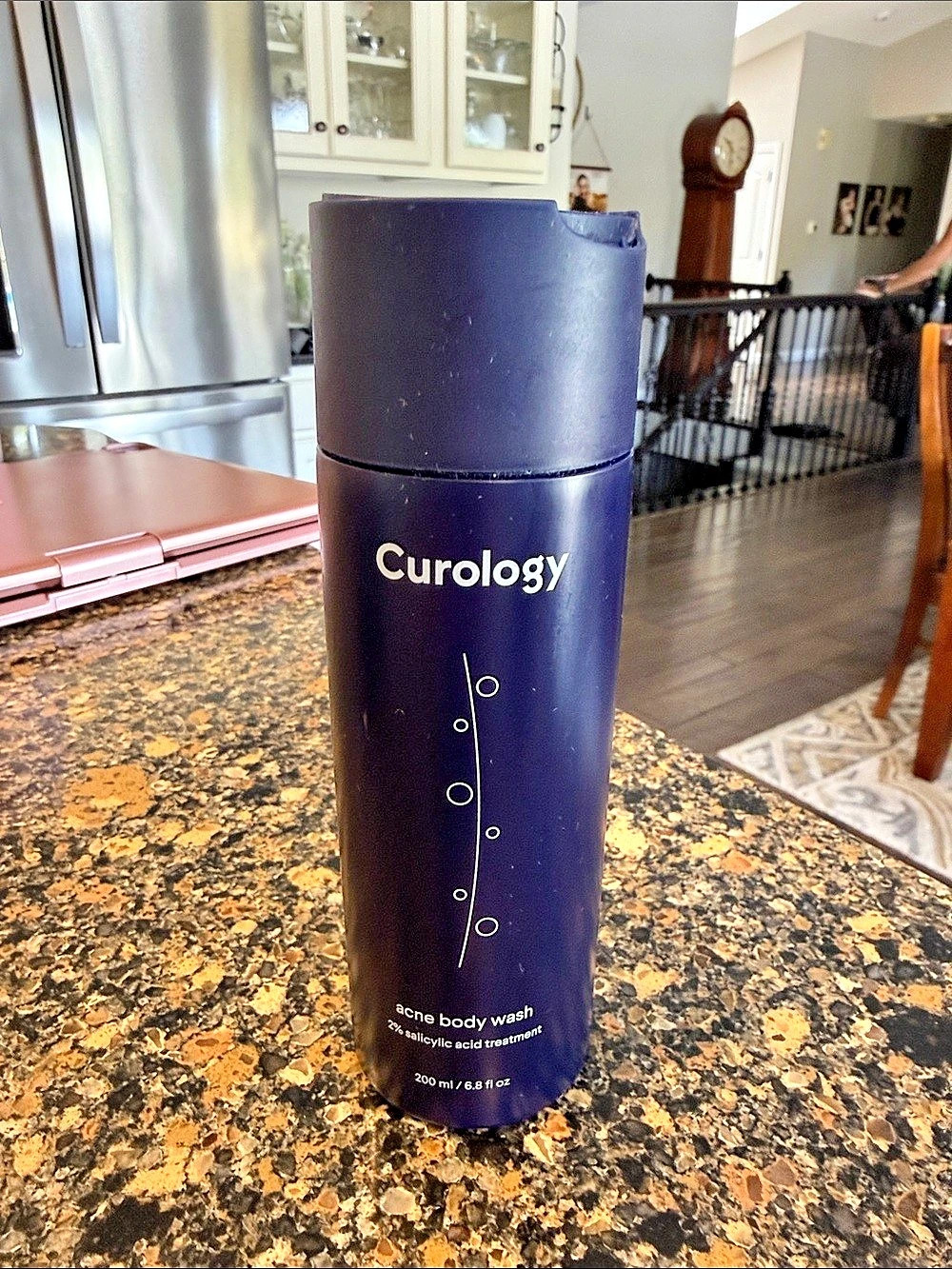 Curology Acne Body Wash 2% Salicylic Acid Treatment Blue NWT